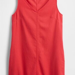 GAP Red Ultrasoft Denim Top